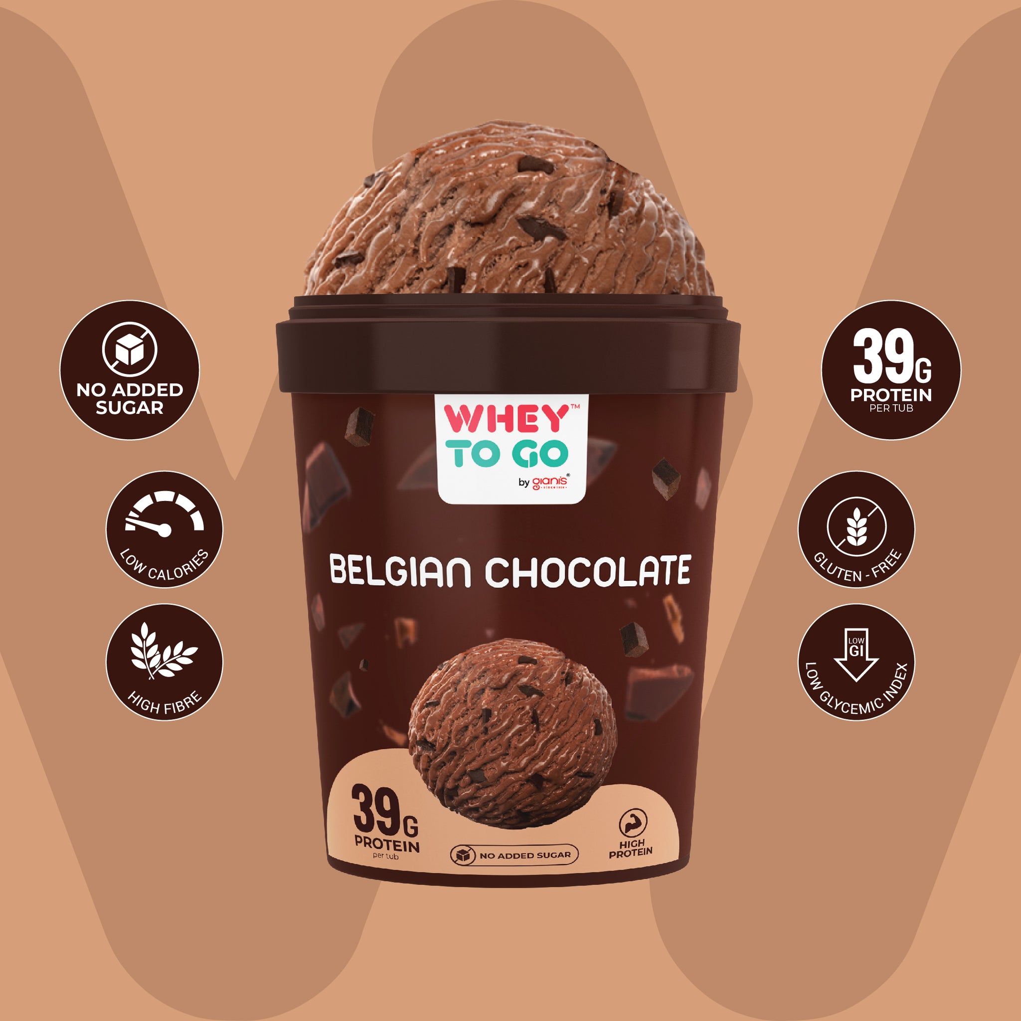 Belgian Chocolate Protein Ice Cream