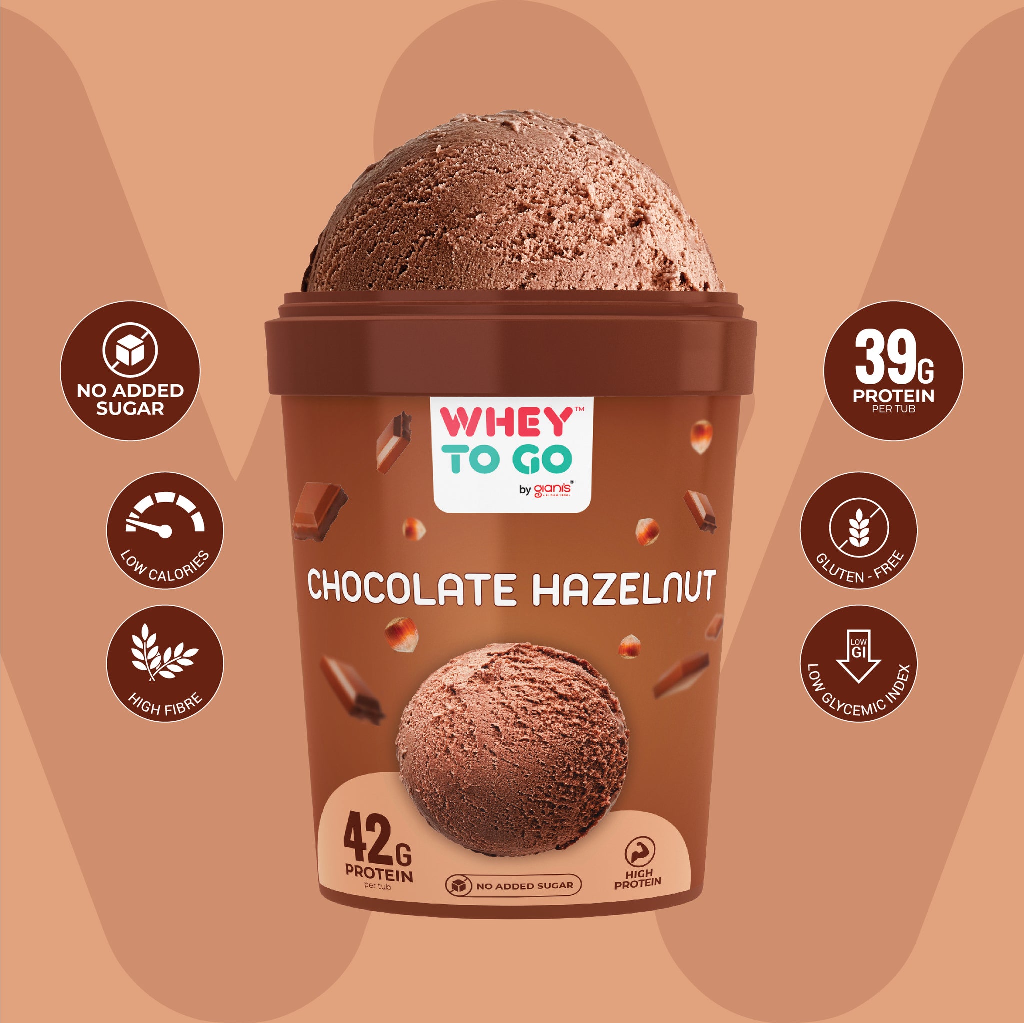 Chocolate Hazelnut Protein Ice Cream