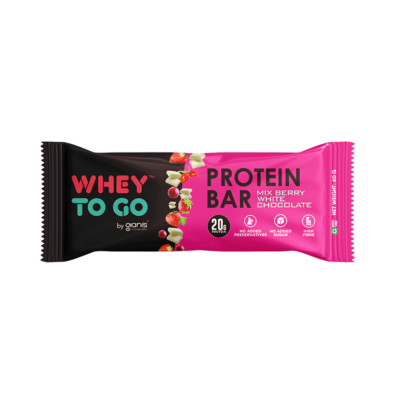 Mix Berry White Chocolate Protein Bar