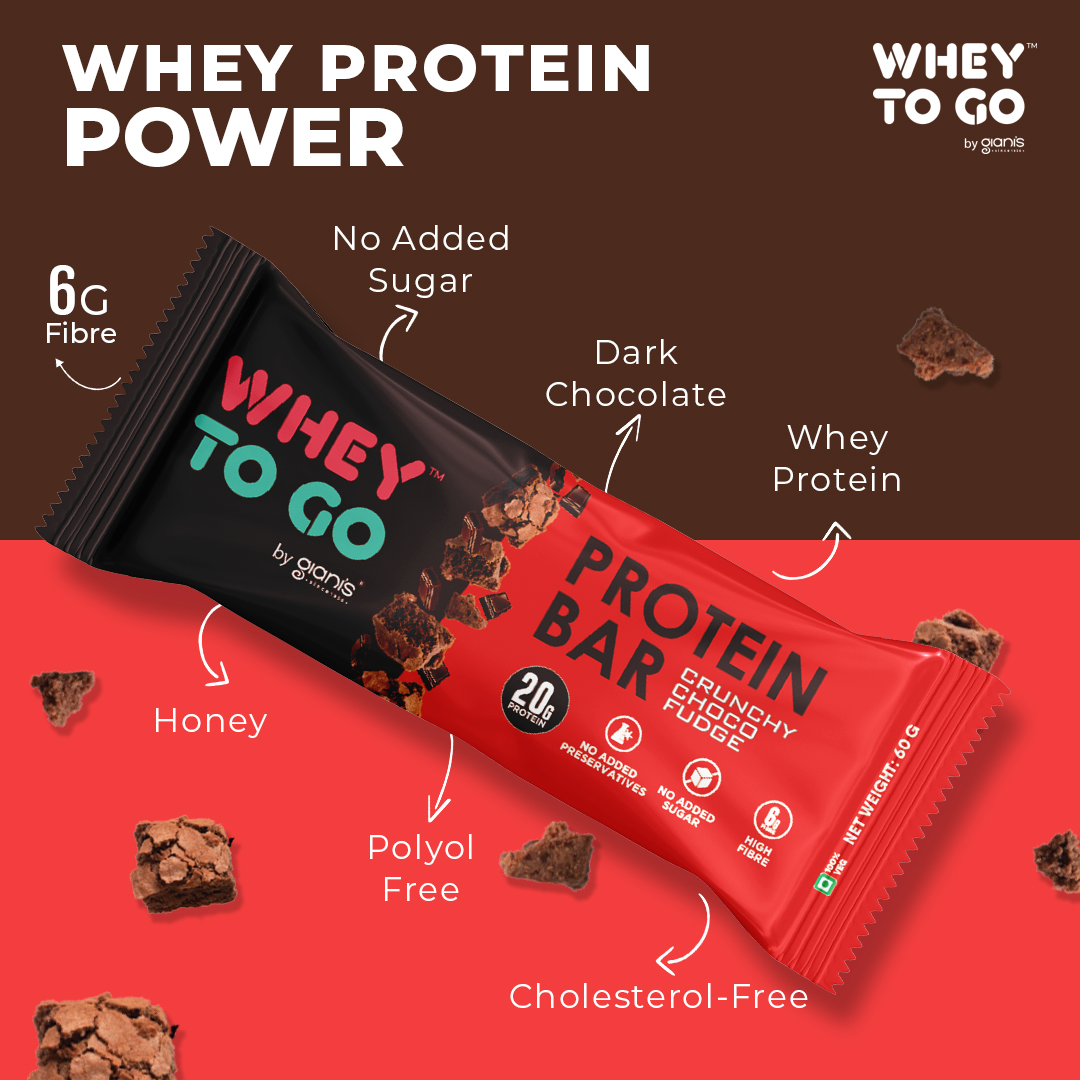 Crunchy Choco Fudge Protein Bar