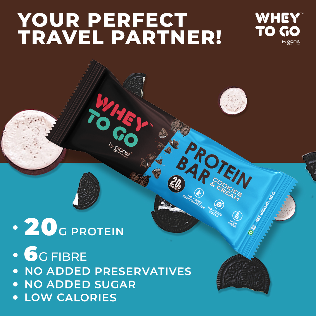 Cookies and Cream Protein Bar