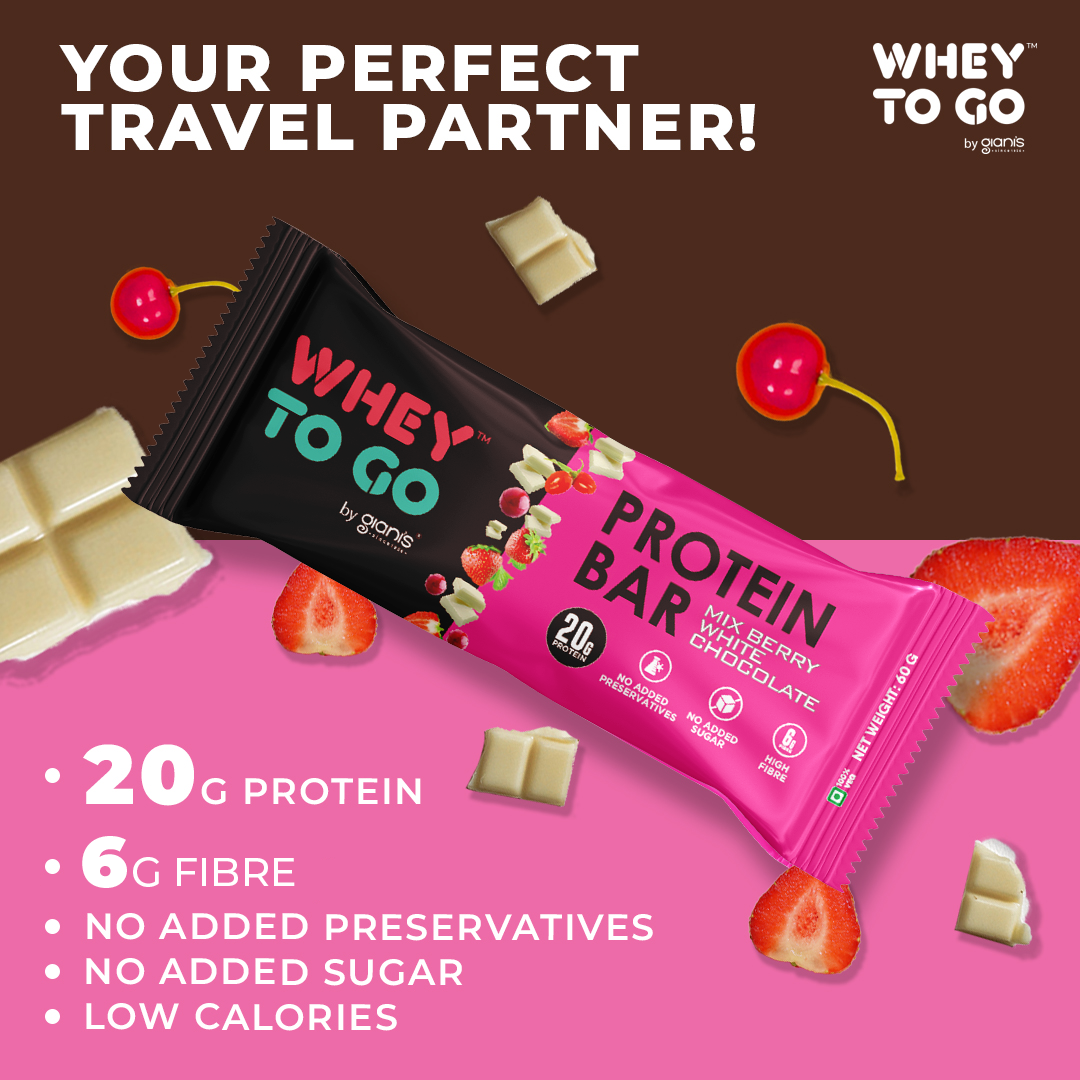 Mix Berry White Chocolate Protein Bar